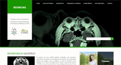 Desktop Screenshot of neurinoma.org.br